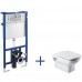 Roca Dama Senso Set závesný klozet + predstenový modul 789009000S