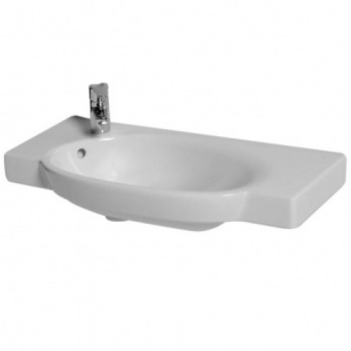 Jika TIGO umývadlo 60cm s otvorom pre batériu vľavo biela 810213 Jika TIGO umývadlo 60cm s otvorom pre batériu vľavo biela 810213