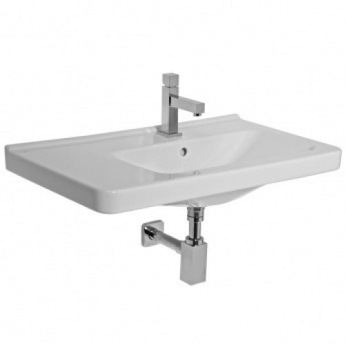 Jika CUBITO asymetrické umývadielko 75x45cm otvor, ľavé JikaPerla H8124211001041