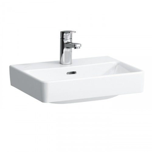 LAUFEN PRO S Umývadielko 45x34 cm, s otvorom, bez prepadu, biela 8.1596.1.000.142.1