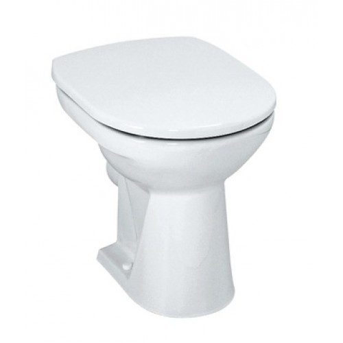 Laufen PRO Stojaci klozet, hl.splachování, vodorovný odpad, 45cm,biely, 8.2595.5.000.000.1