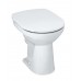 Laufen PRO Stojaci klozet, hl.splachování, vodorovný odpad, 45cm,biely, 8.2595.5.000.000.1