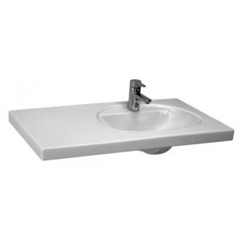 LAUFEN TALUX Umývadlo nábytkové 81x55,5mm, s otvorom, pravé, biele 8.1467.2.000.104.1 LAUFEN TALUX Umývadlo nábytkové 81x55,5mm, s otvorom, pravé, biele 8.1467.2.000.104.1