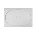 LAUFEN IL BAGNO ALESSI ONE - Keramická vanička, obdĺžniková 120x80, rádius vľavo, 8.5097.1