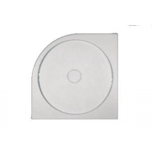 LAUFEN IL BAGNO ALESSI ONE - Keramická vanička, štvrťkruh 90x90, rádius 55 cm, 8.5097.4.