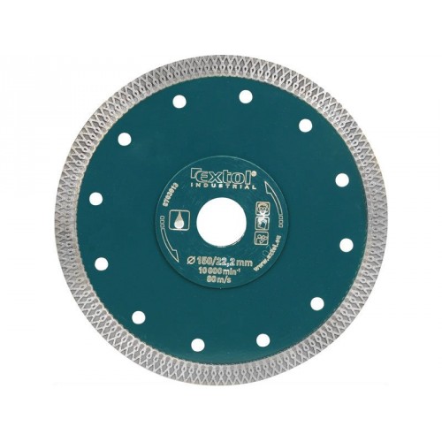 EXTOL INDUSTRIAL kotúč diamantový rezný 180x22,2mm TURBO THIN CUT 8703014