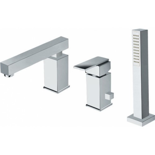 SAPHO MASTERMAX trojprvková batérie na okraj vane, chróm 8730