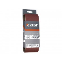 EXTOL PREMIUM plátno brúsne nekonečný pás P120, 533x75mm, balenie 3ks 8803532