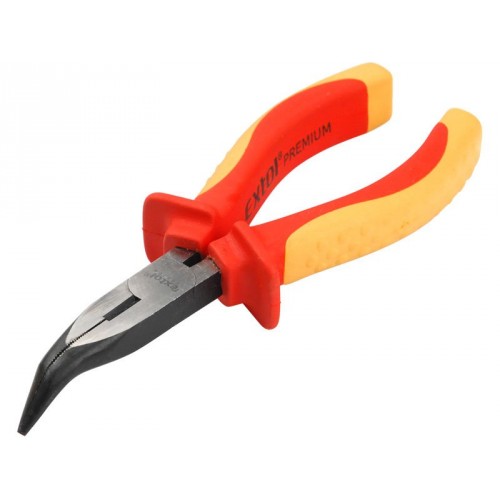 EXTOL PREMIUM kliešte pologuľaté zahnuté 160mm 8813177 EXTOL PREMIUM kliešte pologuľaté zahnuté 160mm 8813177