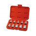EXTOL PREMIUM kľúče nástrčné vnútorné TORX 1/2", sada 10ks, 8818128