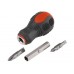 EXTOL PREMIUM skrutkovač 4v1, PH1, PH2, (-) 4, 5.5mm, CrV 8819106