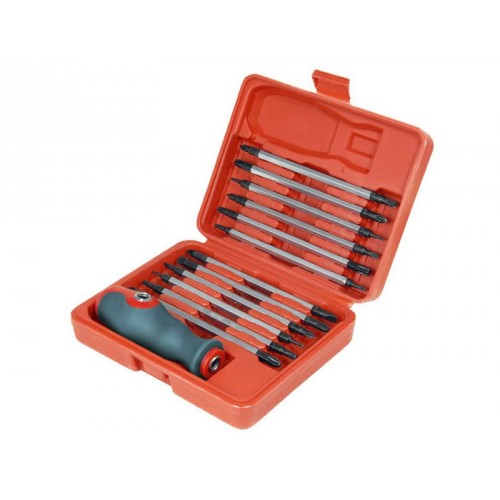 EXTOL PREMIUM skrutkovač s obojstrannými 1/4 "hrotmi, sada 13ks 8819107 EXTOL PREMIUM skrutkovač s obojstrannými 1/4 "hrotmi, sada 13ks 8819107