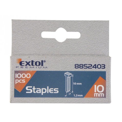 EXTOL PREMIUM klince 14mm, 2.0x0.52x1.2mm, balenie 1000ks 8852405