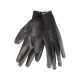 EXTOL PREMIUM rukavice z polyesteru polomáčané, veľkosť 9 ", čierne 8856636