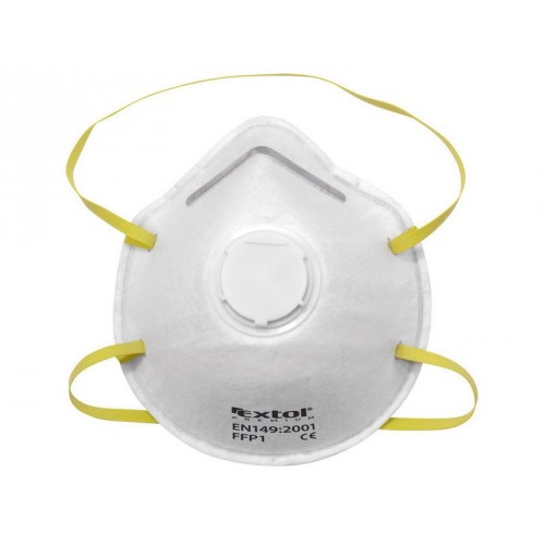 EXTOL PREMIUM respirátor s výdychovým ventilom FFP1 tvarovaný 8856712 EXTOL PREMIUM respirátor s výdychovým ventilom FFP1 tvarovaný 8856712