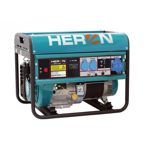 HERON EGM 65 AVR-1 elektrocentrála benzínová 15HP / 6,5 KW 8896119 HERON EGM 65 AVR-1 elektrocentrála benzínová 15HP / 6,5 KW 8896119