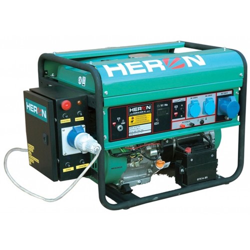 HERON EGM-68 AVR-1E Benzínový generátor, elektrický štartér 8896121-AU1