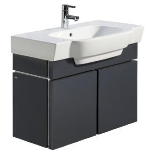 KOLO Varius skrinka pod umývadlo 80 cm tmavý grafit 89125 KOLO Varius skrinka pod umývadlo 80 cm tmavý grafit 89125