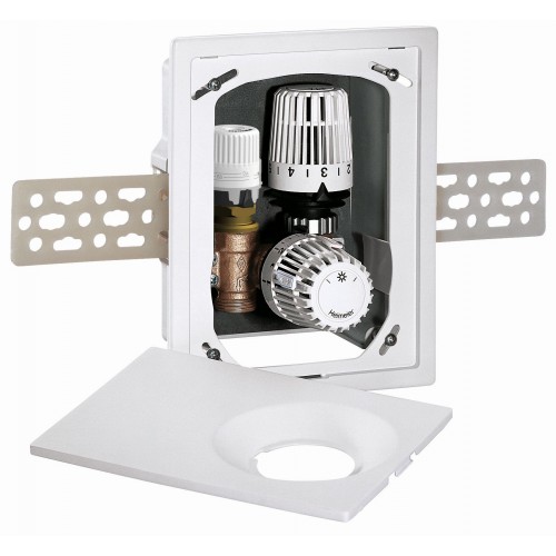 HEIMEIER Multibox AFC K-RTL s termost. ventilom a obmedzovačom teploty, biely 9317-00.800