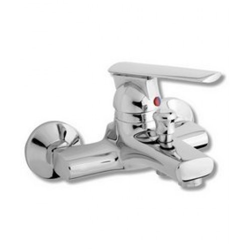 NOVASERVIS TITANIA TECHNO vaňová nástenná batéria 150 mm chróm 95020 / 1,0 NOVASERVIS TITANIA TECHNO vaňová nástenná batéria 150 mm chróm 95020 / 1,0