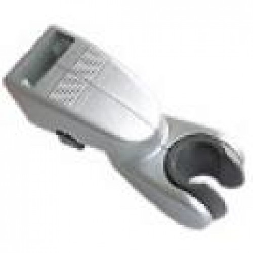 Hansgrohe Jazdec pre sprchovú tyč Unica'E (matný chróm), biela 96170450