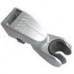 Hansgrohe Jazdec pre sprchovú tyč Unica'E (matný chróm), biela 96170450
