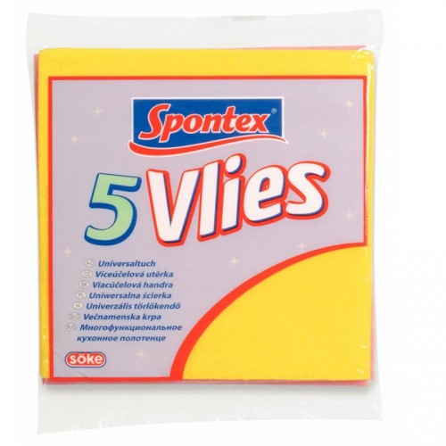 SPONTEX Vlies Rýchloutierka 5ks