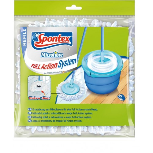 SPONTEX Full Action systém náhradný mop, 97050193