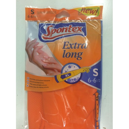 SPONTEX Extra long rukavice S