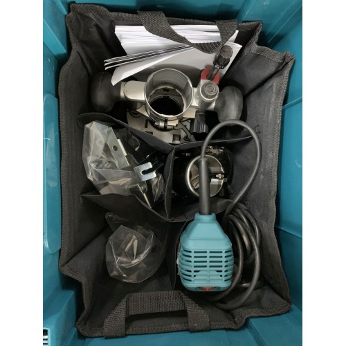 BAZÁR Makita RT0700CX2J Kombinovaná frézka s príslušenstvom 700W, Makpac PO SERVISE!!