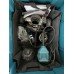 BAZÁR Makita RT0700CX2J Kombinovaná frézka s príslušenstvom 700W, Makpac PO SERVISE!!