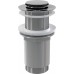 ALCAPLAST Výpusť umývadlová click / clack 5/4 "celokovová, malá zátka A394