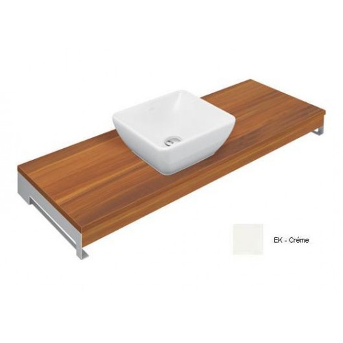 Shape Umývadlová doska na mieru 1050/1249x140x500 mm korpus dezén Créme