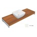 Shape Umývadlová doska na mieru 1050/1249x140x500 mm korpus dezén Créme