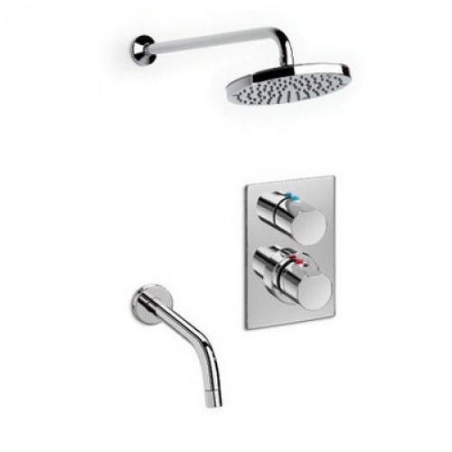 Roca Element termostatická vaňová-sprchová batéria s hornou sprchou A5A2862C00 Roca Element termostatická vaňová-sprchová batéria s hornou sprchou A5A2862C00