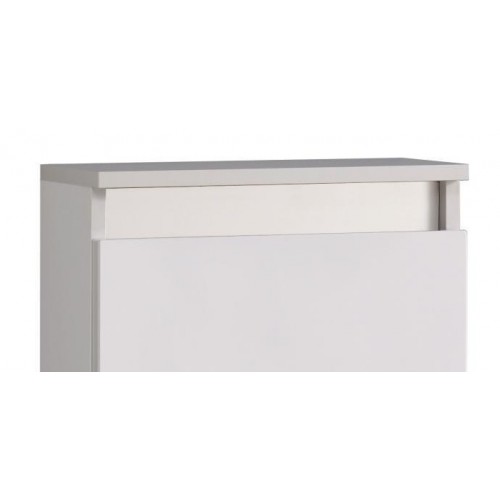 Gustavsberg NAUTIC dekoratívny panel pre bočný / vys. skrinku, biela vysoký lesk A67240DH