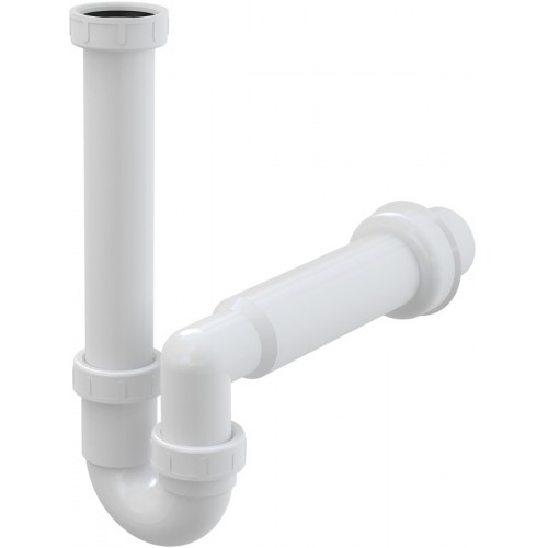 ALCAPLAST Sifón trubkový s prevlečnou maticou 6/4 "A80 O50 ALCAPLAST Sifón trubkový s prevlečnou maticou 6/4 "A80 O50