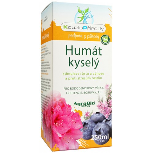 AgroBio Kúzlo Prírody Humát kyslý 250 ml