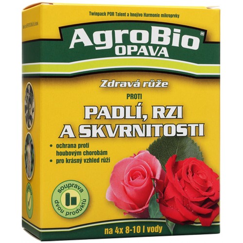 AgroBio Zdravá ruža proti múčnatke, hrdzi a škvrnitosti 5 ml + 25 ml