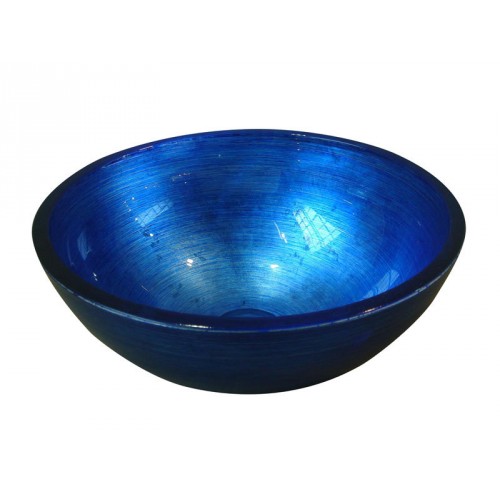 SAPHO MURANO sklenené umývadlo 40x13cm, modré AL5318-65 SAPHO MURANO sklenené umývadlo 40x13cm, modré AL5318-65