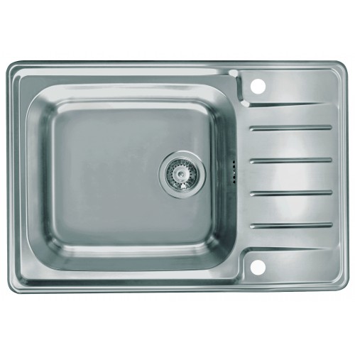 ALVEUS PRAKTIK 120 kuchynský drez nerez, 790x500 mm, satin 1122463 ALVEUS PRAKTIK 120 kuchynský drez nerez, 790x500 mm, satin 1122463