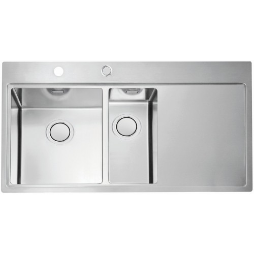 ALVEUS PURE 60 UP L kuchynský drez nerez, 980 x 525 mm, ľavý 1123793