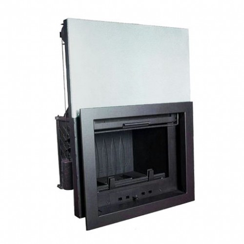 KRATKI AMELIA/G 25 kW krbová vložka teplovzdušná, výsuvné sklo