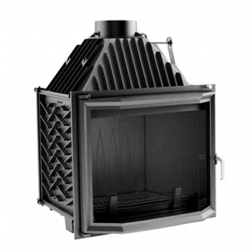 KRATKI AMELIA/PR 25 kW krbová vložka teplovzdušná, prizmatické sklo