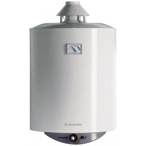 VÝPREDAJ ARISTON 50V CA plynový zásobníkový ohrievač vody 50 l, R__002208 preliačený Z BOK