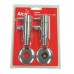 ALCAPLAST Ventil rohový s filtrom 1/2 "× 3/8", okrúhly ARV001