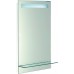 AQUALINE Zrkadlo 50x80cm, podsvietené s policou ATH12
