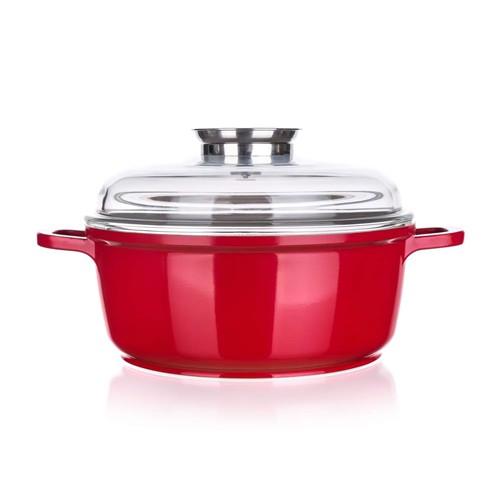 PRIME CHEF Kastról so skl.pokl. 28x12,5 cm MADEIRA červ., 6,7 L 84225028R
