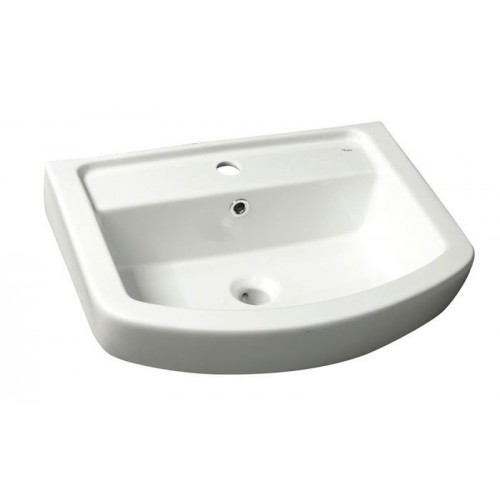 AQUALINE BASIC keramické umývadlo 55x45cm, biela 71122104 AQUALINE BASIC keramické umývadlo 55x45cm, biela 71122104