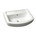 AQUALINE BASIC keramické umývadlo 55x45cm, biela 71122104
